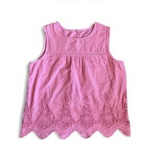 Leo & Nicole Pink Lace Women’s Petite Medium